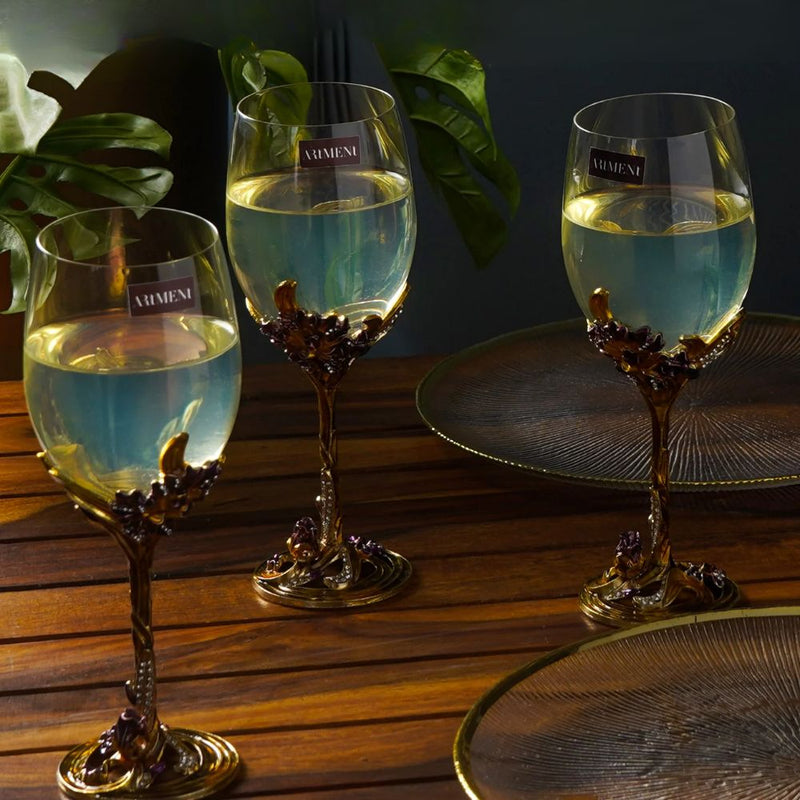 The Artment Emeraldware 350 ML Wine Glass - 2