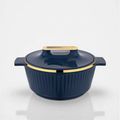 Asian Coral Serving Set - Fancy 1500 ML Casserole + Good Luck Executive 500 ML Bottle - 2