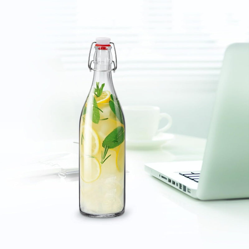 Treo Aqua Delite 1000 ML Glass Bottle - 5