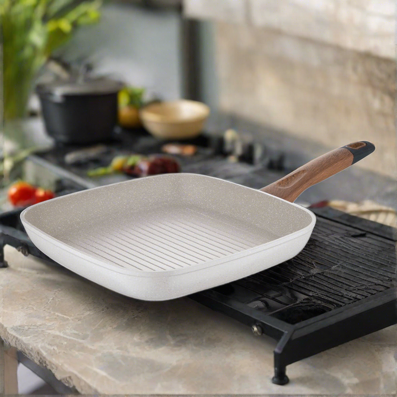 Bergner Naturally Marble Non Stick Grill Pan - 2