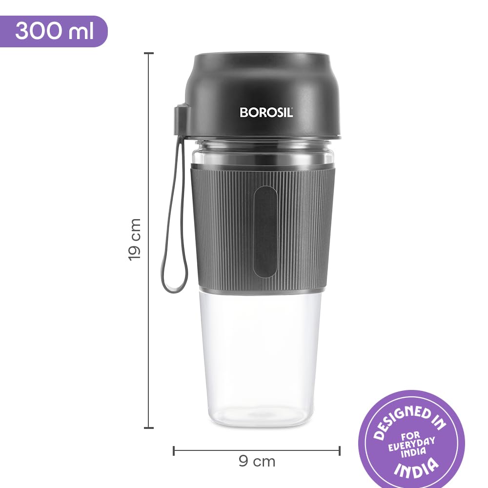 Borosil NutriGrip 40 Watts Portable Blender - 2