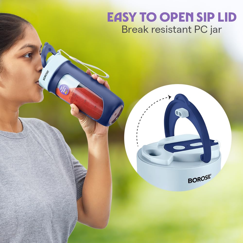 Borosil NutriSip 40 Watts Portable Blender - 7