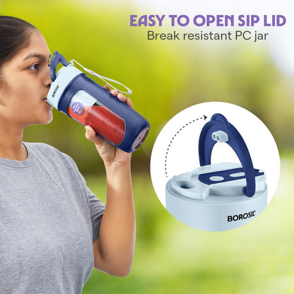 Borosil NutriSip 40 Watts Portable Blender - 7