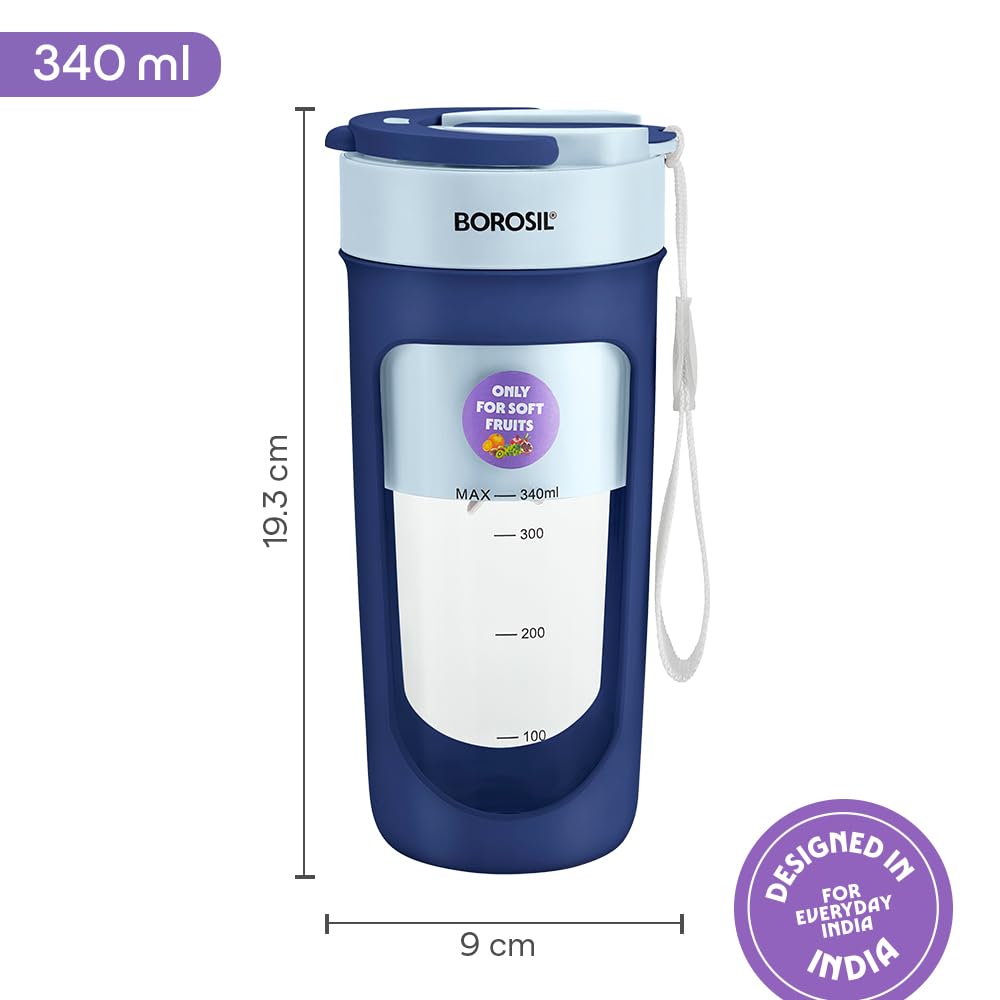 Borosil NutriSip 40 Watts Portable Blender - 2