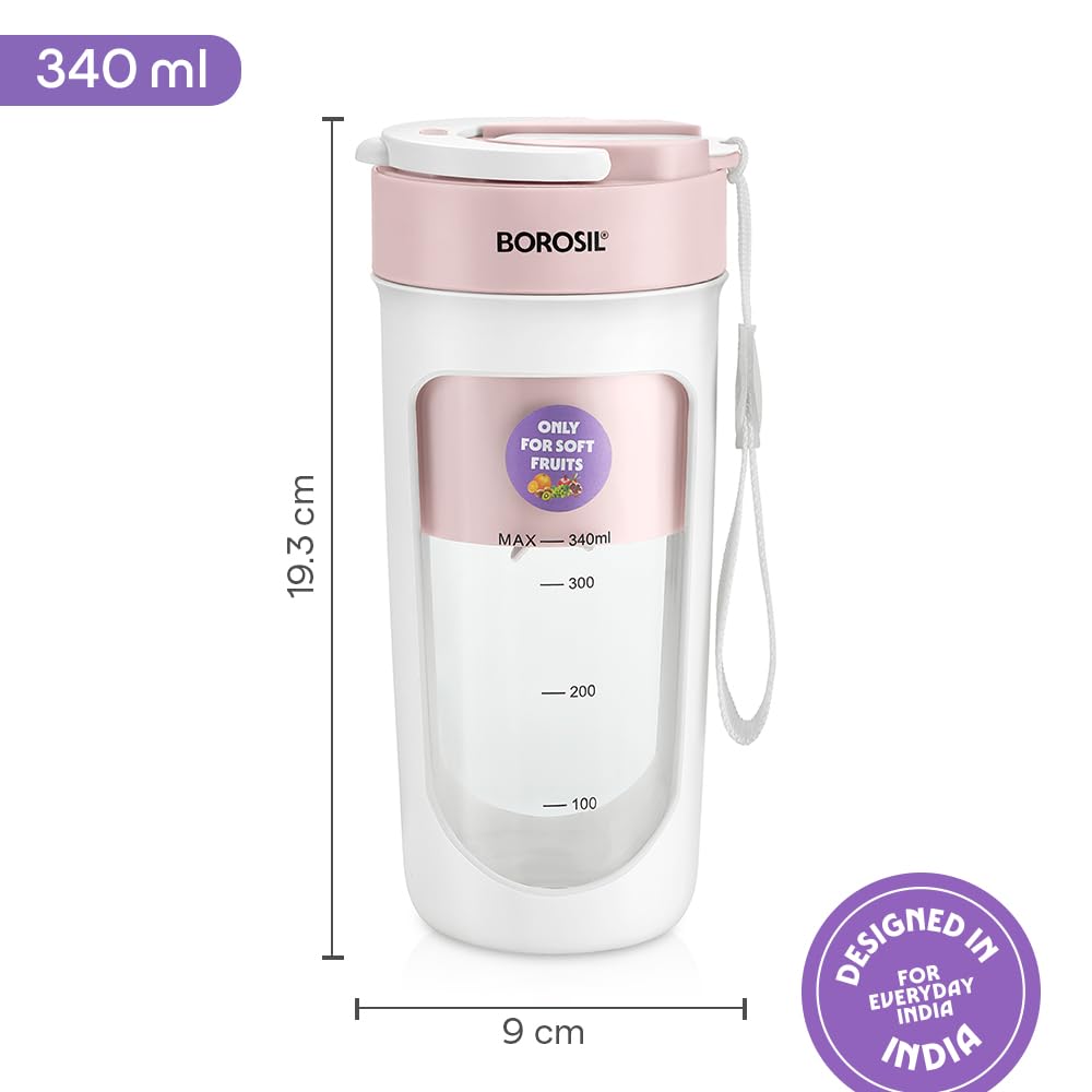 Borosil NutriSip 40 Watts Portable Blender - 2