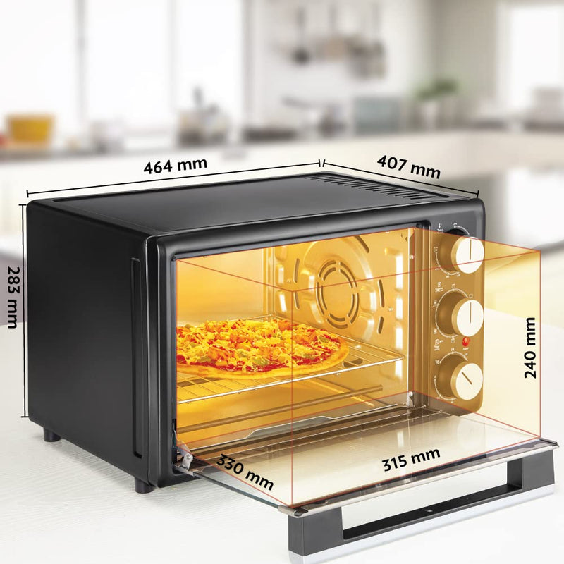 Borosil Best 25 Litres Air Fryer + Oven Toaster Griller - 11