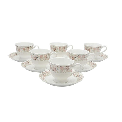 Clay Craft Ceramic New Georgian Wildflower Cup & Saucer Set - 2