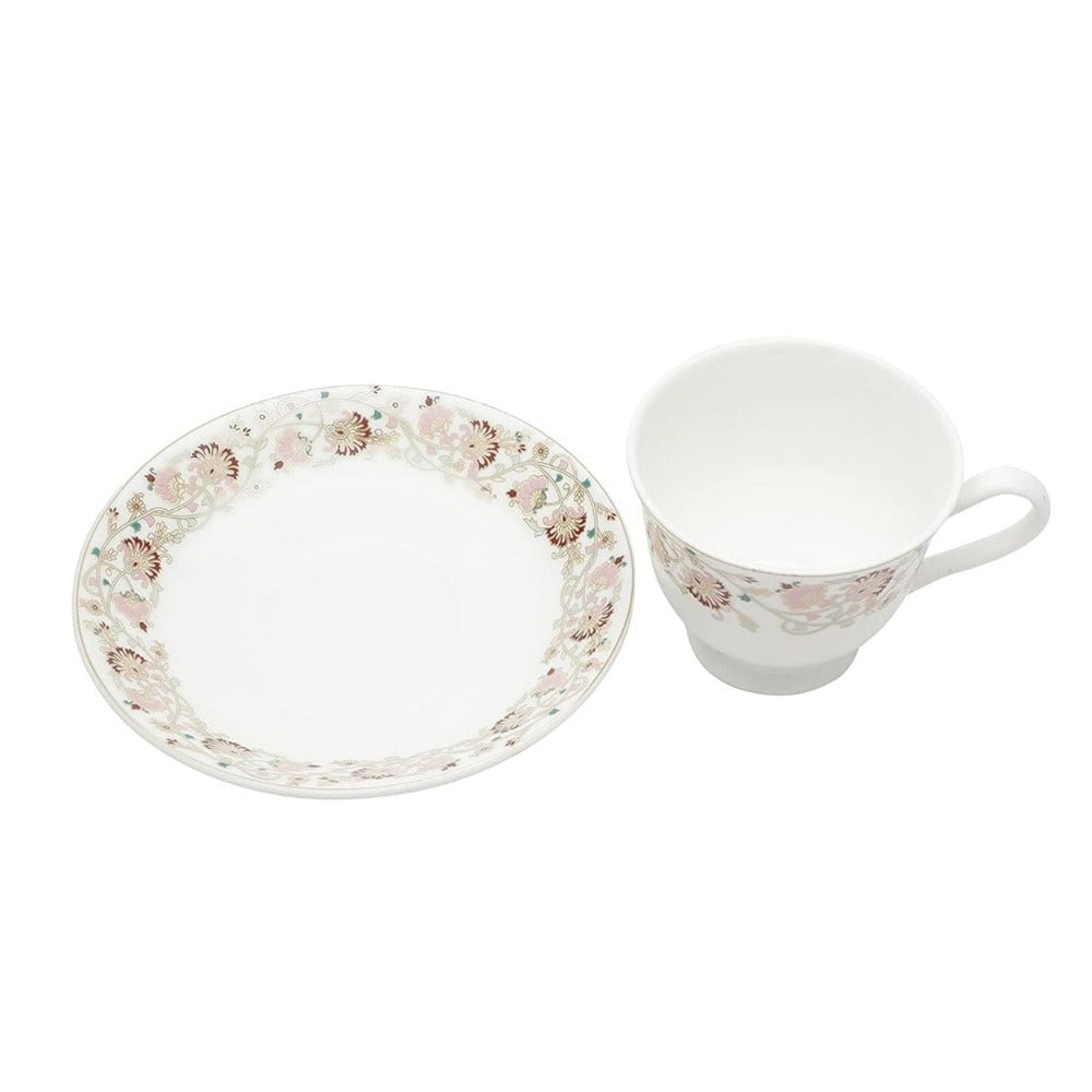 Clay Craft Ceramic New Georgian Wildflower Cup & Saucer Set - 5