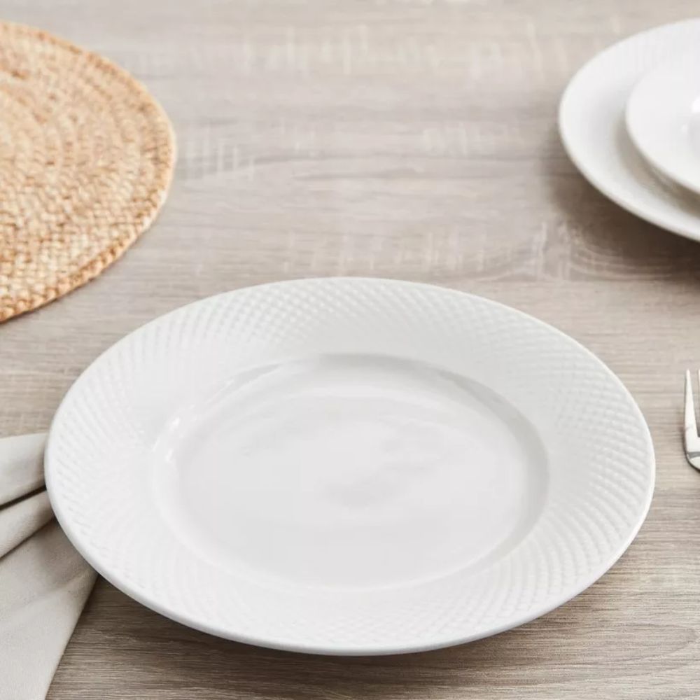 Clay Craft Diamond Plain 11 Inch Georgian Plate - 3