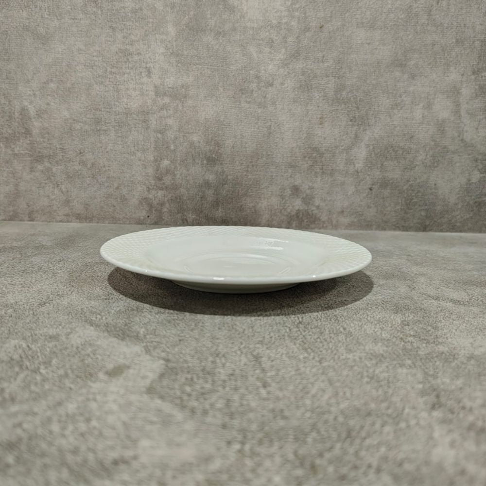 Clay Craft Diamond Plain Cup Saucer Set - 5