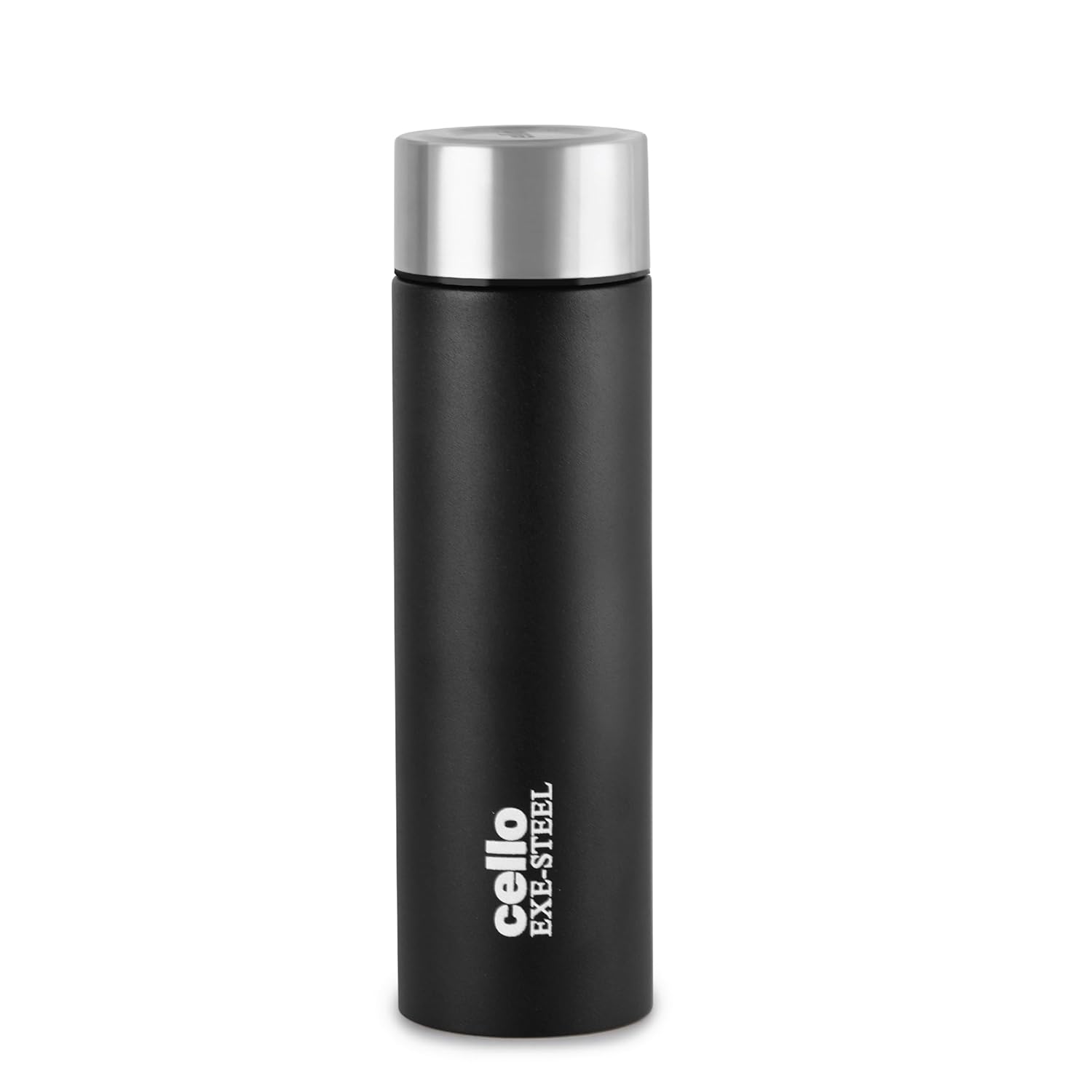 CELLO H2O Stainless Steel Water Bottle | Leak proof & break-proof | Lid is sealed by a silicone ring | 1 Litre
