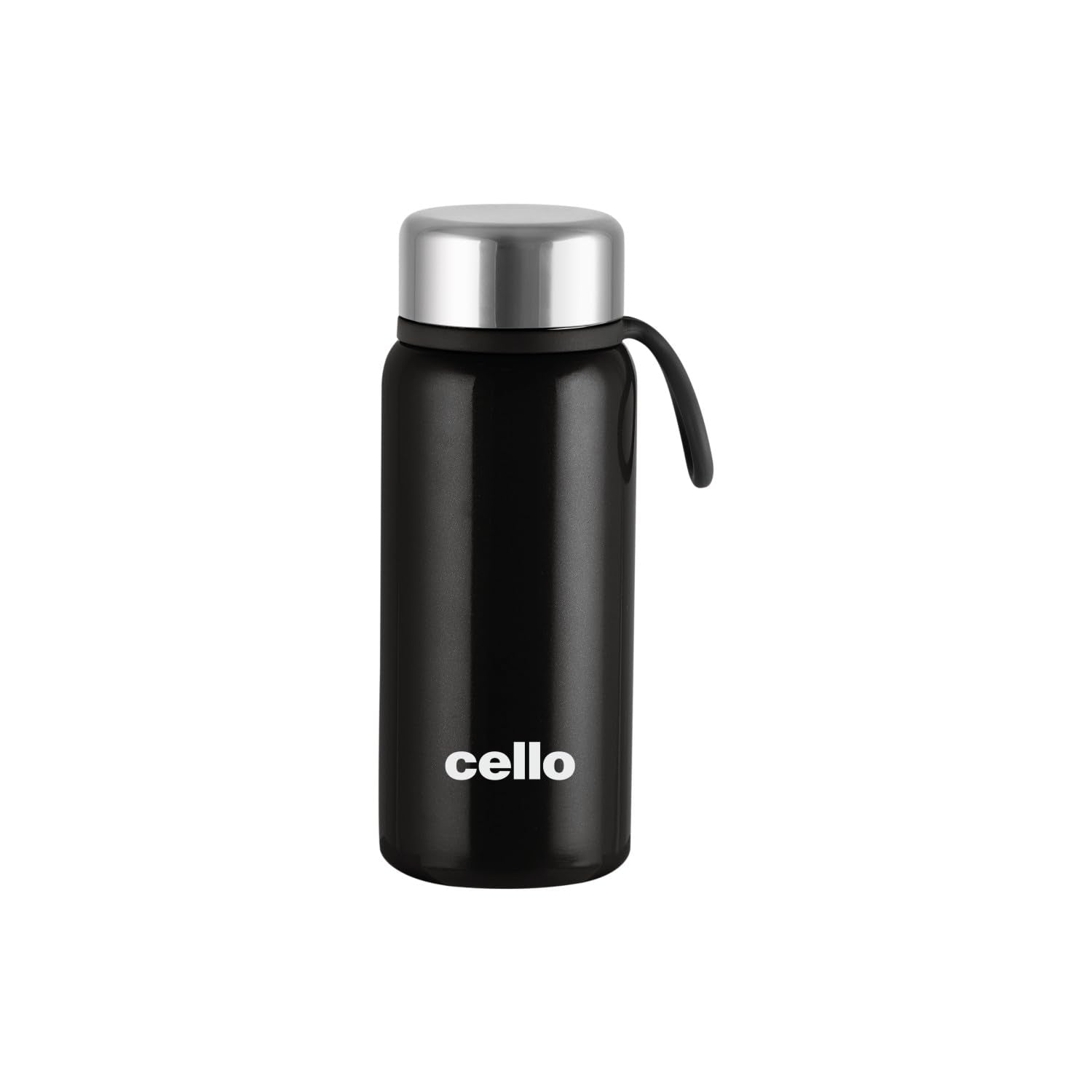 Cello Glitz Thermosteel Flask, 300 ML | 24 Hours Hot and Cold Stainless Steel Bottle | Flask for Tea Coffee | Ideal for Office, Gym, Home, Kitchen, Hiking, Travel Bottle