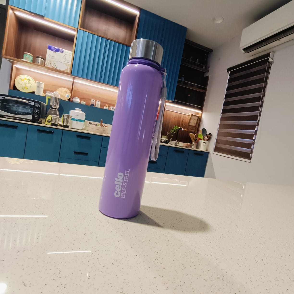 Cello EXE-STEEL Falcon 1000ml Stainless Steel Bottle 