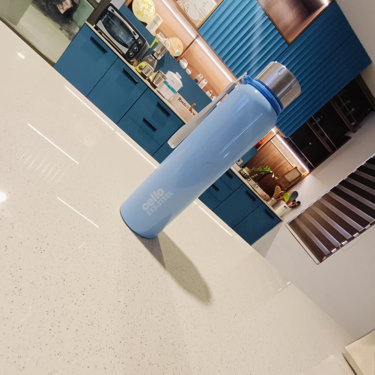 Cello EXE-STEEL Falcon 1000ml Stainless Steel Bottle 