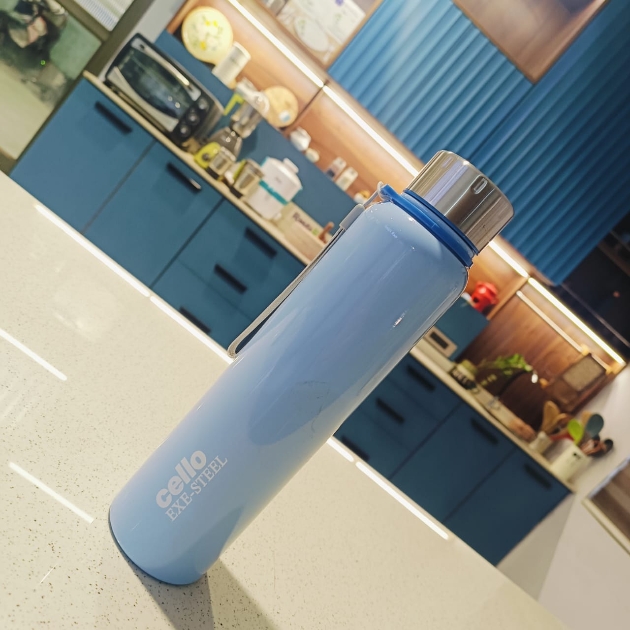 Cello EXE-STEEL Falcon 1000ml Stainless Steel Bottle 