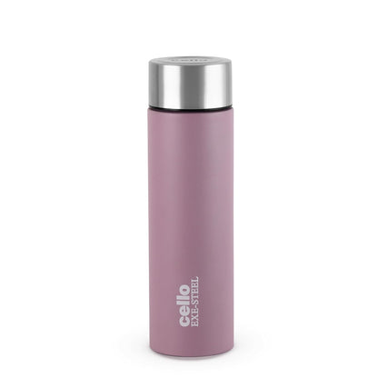 CELLO H2O Stainless Steel Water Bottle | Leak proof & break-proof | Lid is sealed by a silicone ring | 1 Litre