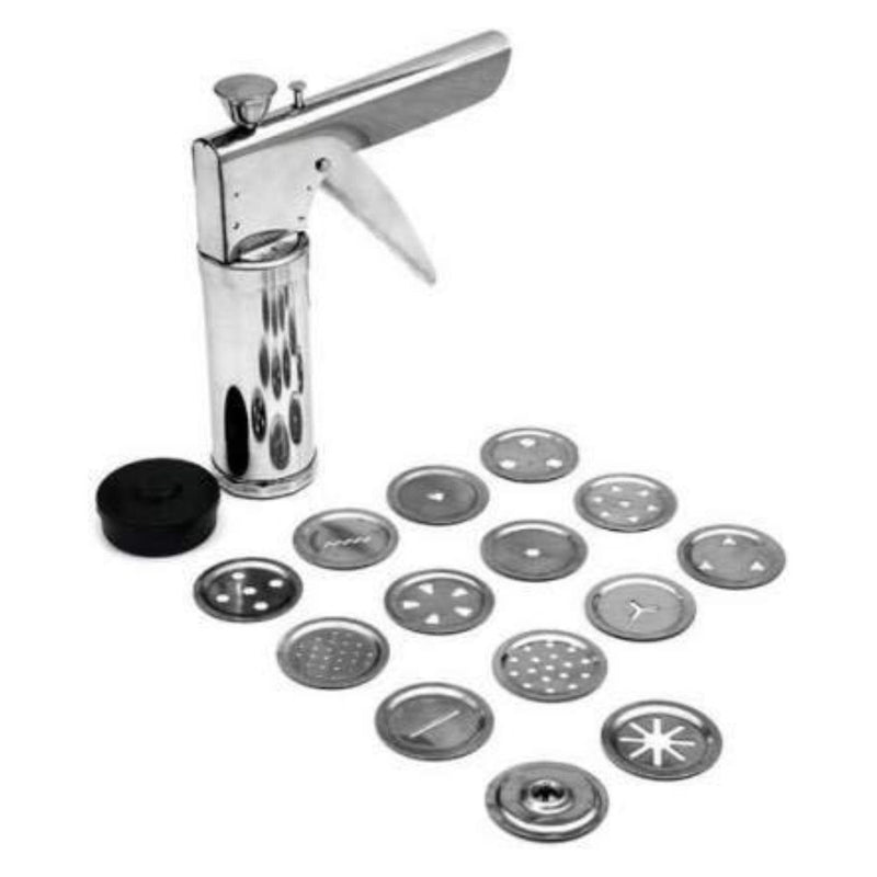 Stainless Steel Kitchen Press with 15 Jalies - 1