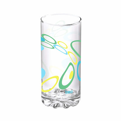 Treo Dziner Torrent 316 ML Tumbler | Transparent | Set of 6 Pcs
