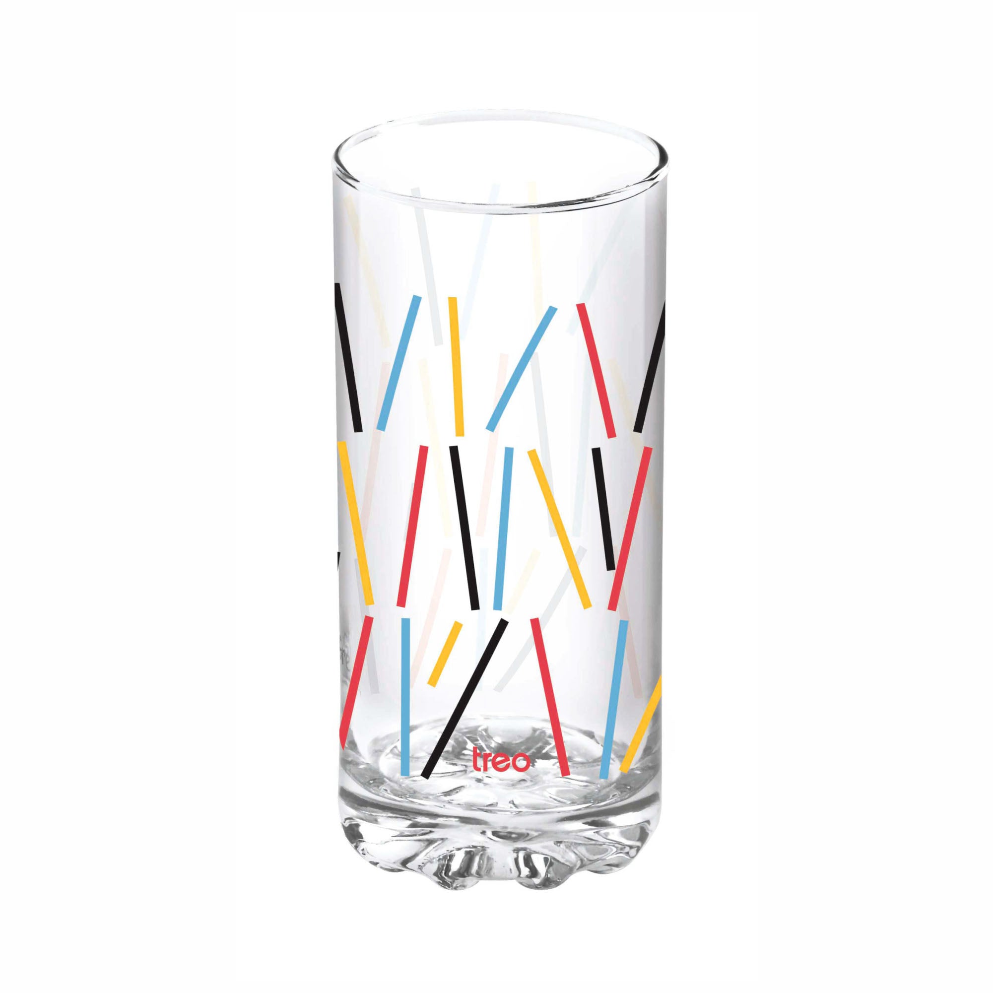 Treo Dziner Torrent 316 ML Tumbler | Transparent | Set of 6 Pcs