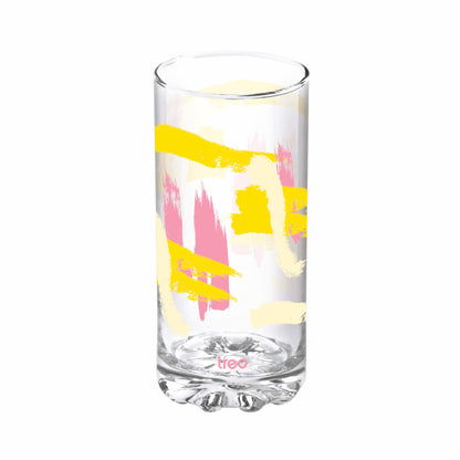 Treo Dziner Torrent 316 ML Tumbler | Transparent | Set of 6 Pcs