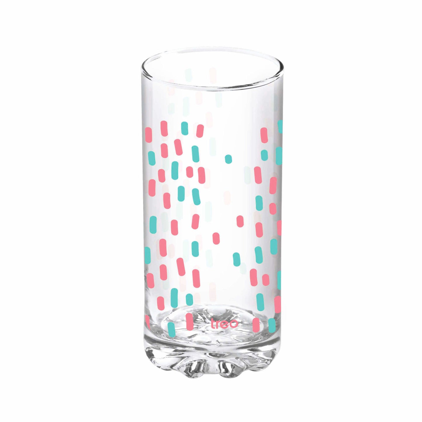 Treo Dziner Torrent 316 ML Tumbler | Transparent | Set of 6 Pcs