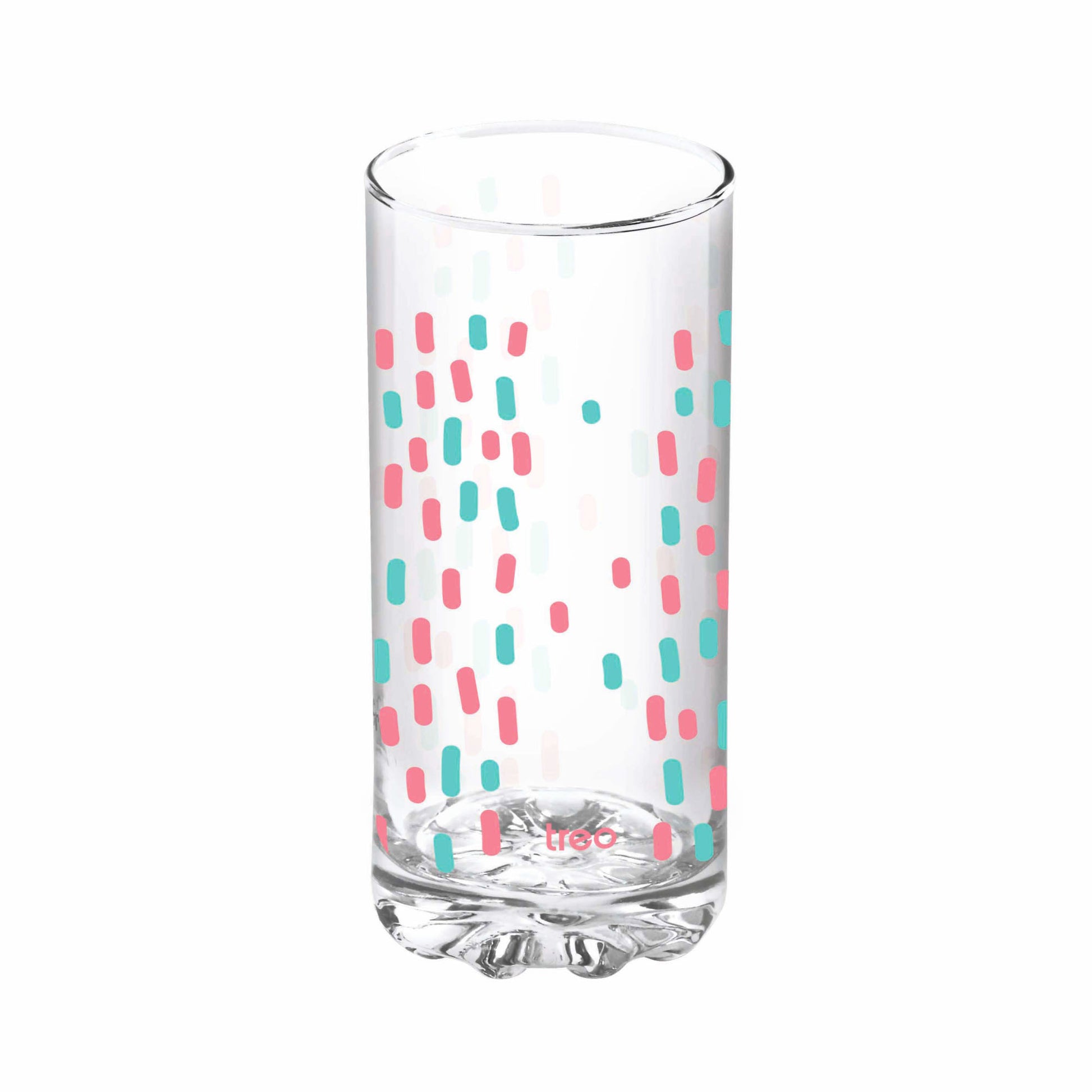 Treo Dziner Torrent 316 ML Tumbler | Transparent | Set of 6 Pcs