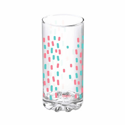 Treo Dziner Torrent 316 ML Tumbler | Transparent | Set of 6 Pcs