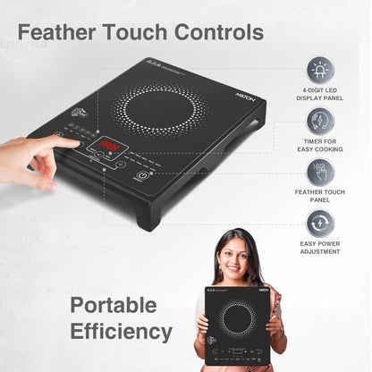 Milton Elio Elite 16.0 1600 Watts Portable Induction Cooktop - 7