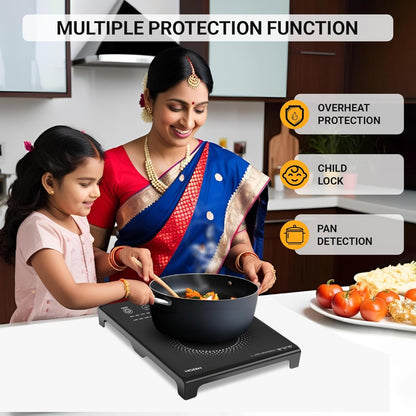 Milton Elio Elite 16.0 1600 Watts Portable Induction Cooktop - 5