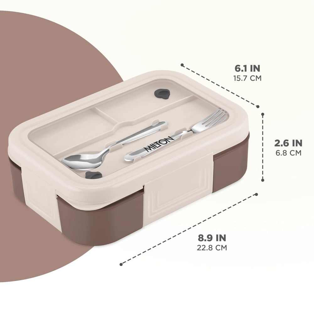 Milton Ethan 3 Inner Stainless Steel Lunch Box - 9