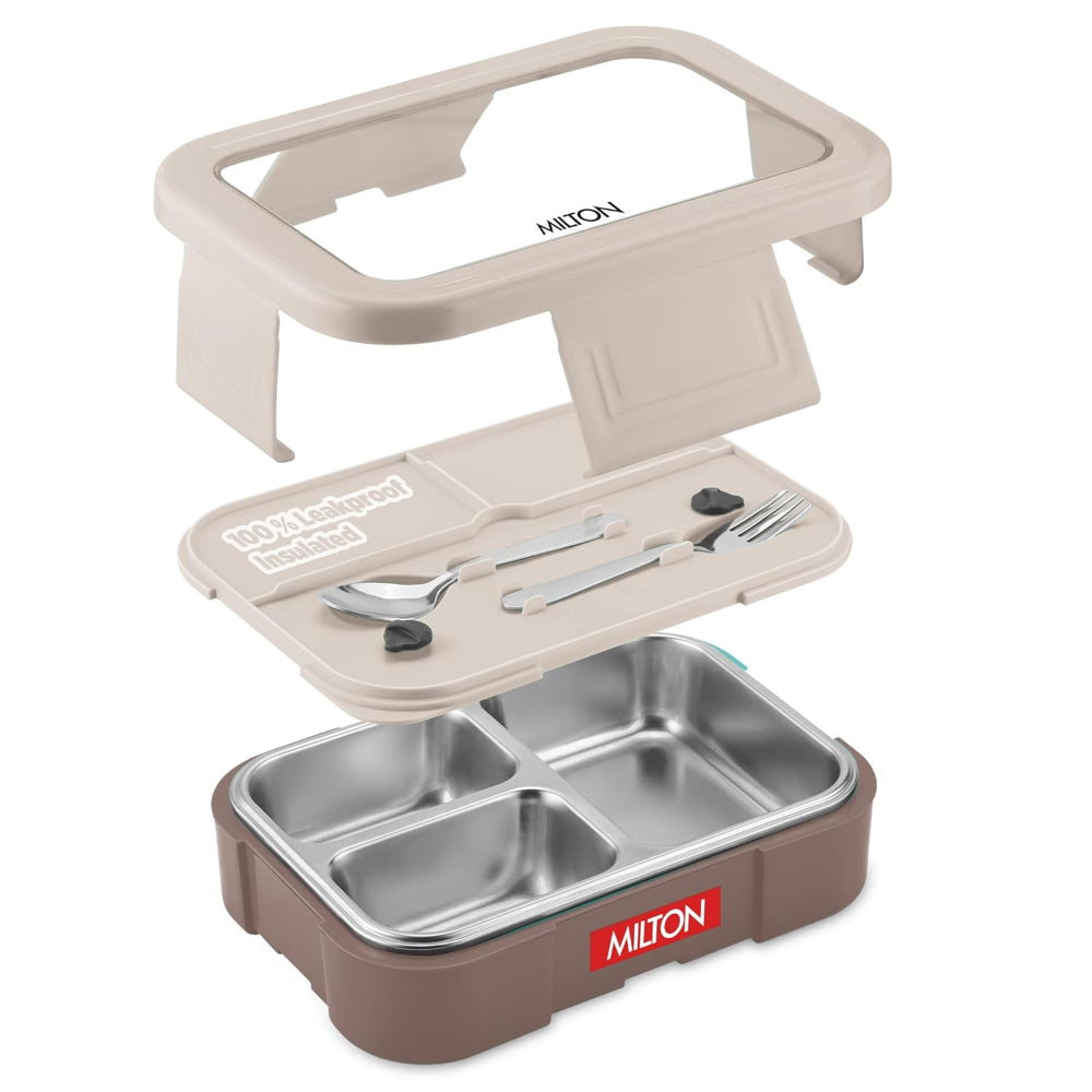 Milton Ethan 3 Inner Stainless Steel Lunch Box - 8