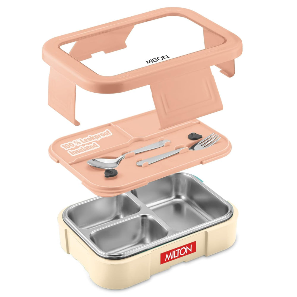 Milton Ethan 3 Inner Stainless Steel Lunch Box - 4