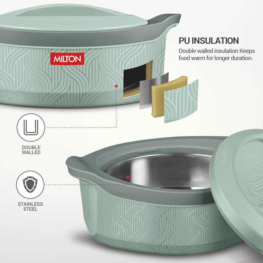 Milton Evoke Inner Stainless Steel Insulated Casserole Set - 9