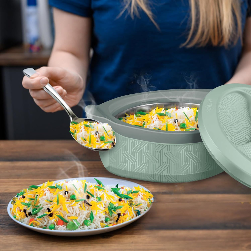 Milton Evoke Inner Stainless Steel Insulated Casserole Set - 6