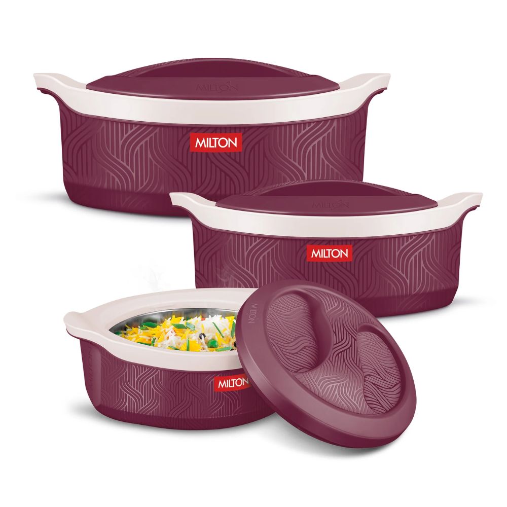 Milton Evoke Inner Stainless Steel Insulated Casserole Set - 2