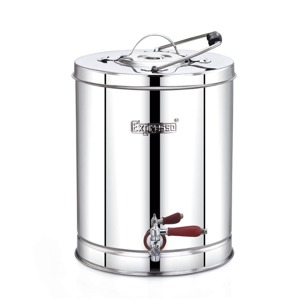 Expresso Stainless Steel Tea Kettle Hot and Cold Pot Silver