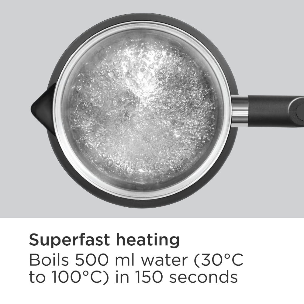 Hawkins Futura Stainless Steel 1.4 Litre 1200 Watts Electronic Smart Kettle with Micro-Chip - FKTA1 - 3