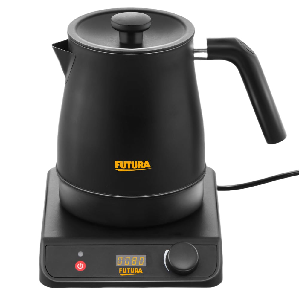 Hawkins Futura Stainless Steel 1.4 Litre 1200 Watts Electronic Smart Kettle with Micro-Chip - FKTA1 - 1