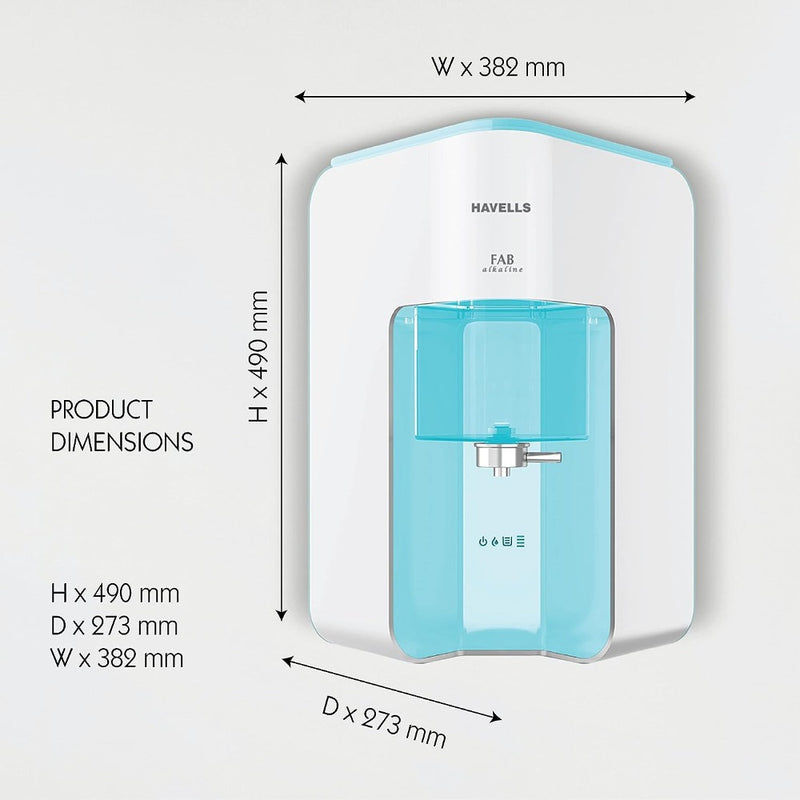 Havells Fab Alkaline Water Purifier 7 Stage Purification 7 Litre T