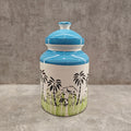Rasoishop Round 3 KG Ceramic Jar | Pickle/ Achaar Jar | Handmade and Bespoke
