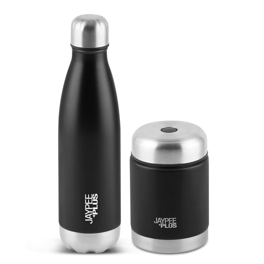 Jaypee Plus Smart Combo - Insulated Alpha 500 ML Bottle + Nutri Jar 400 ML Flask - 1