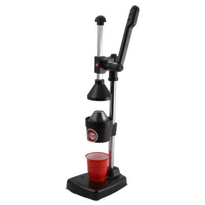 Jasper Aluminium and Iron Hand Press Juicer Squeezer with Manual Lever and Jar Black