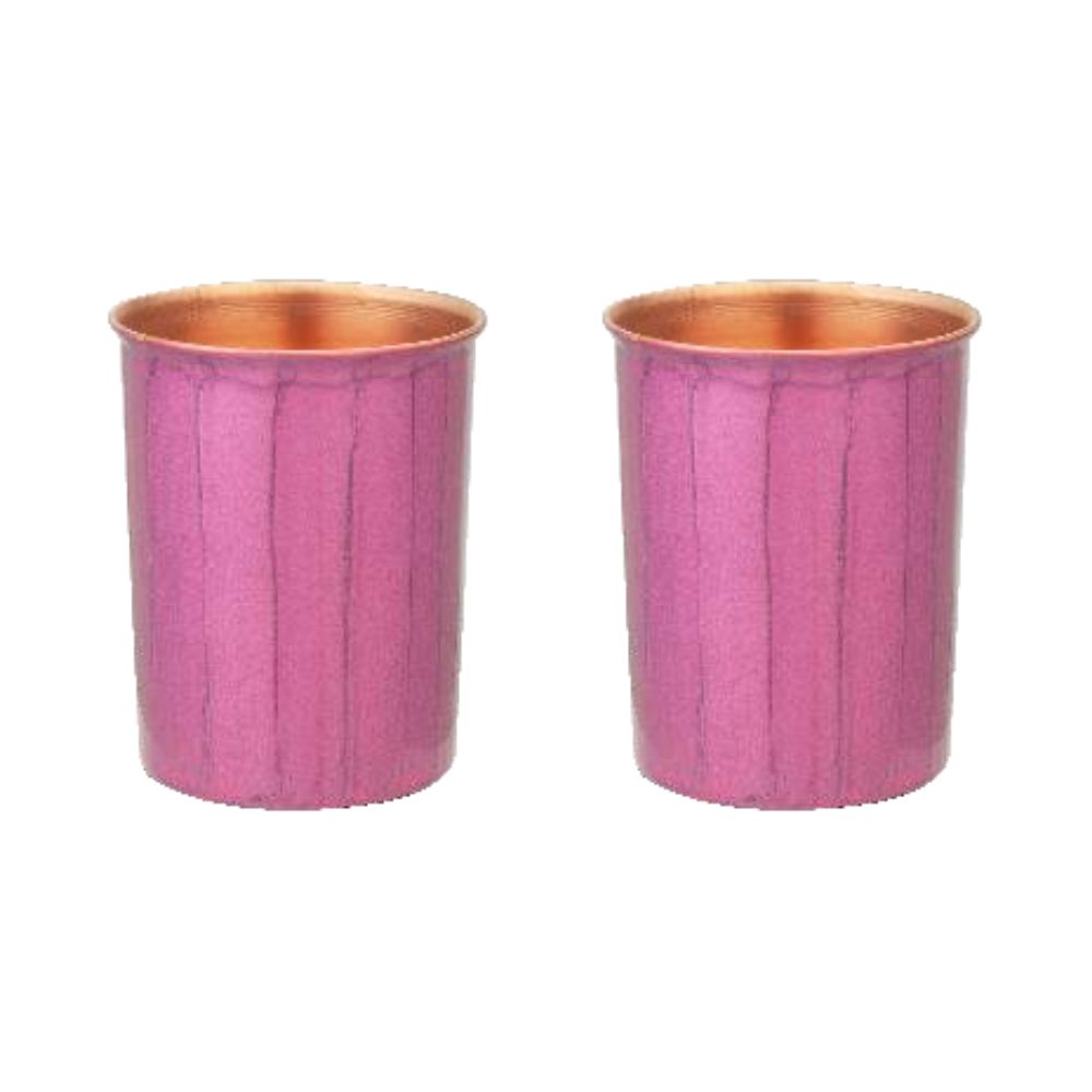 LaCoppera Copper Unique Pearl Wine Bottle with 2 Glasses - LG8007 - 3