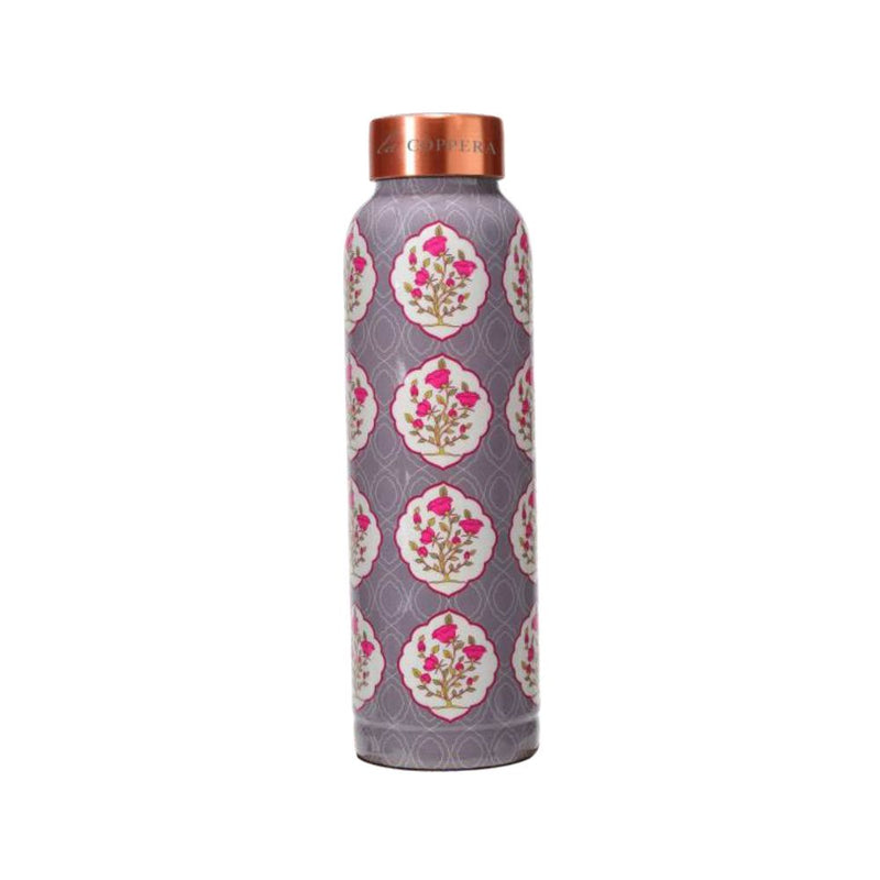 LaCoppera Copper Unique The First Bloom Bottle with 2 Glasses - LG8028 - 2