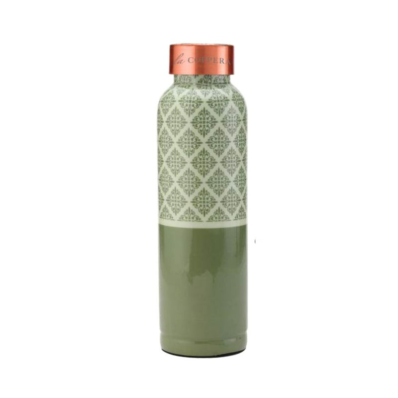 LaCoppera Copper Unique Pattern Play Bottle with 2 Glasses - LG8029 - 2
