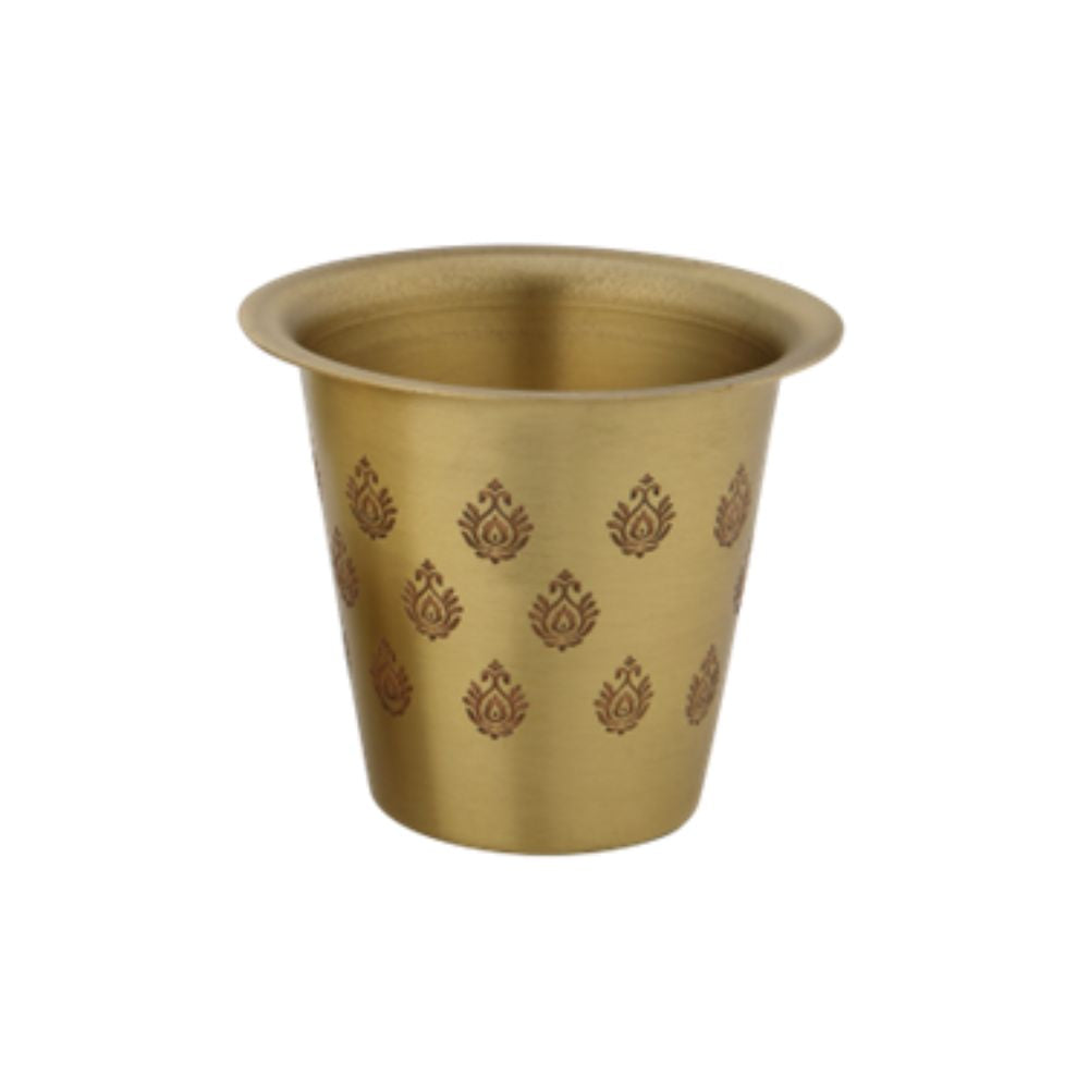 LaCoppera Antique Gold Brass Coffee Filter Set - 8