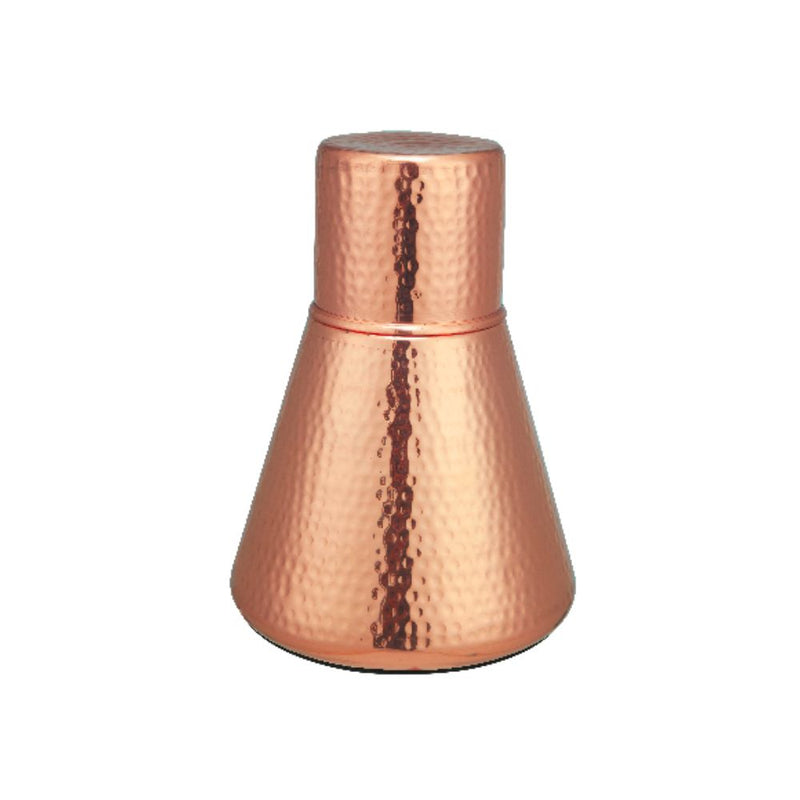 Lacoppera Copper Hammered Conical 1500 ML Carafe - 1