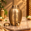 LaCoppera Sepia Gold Pure Copper 5 Litre Water Dispenser with Tap - 1