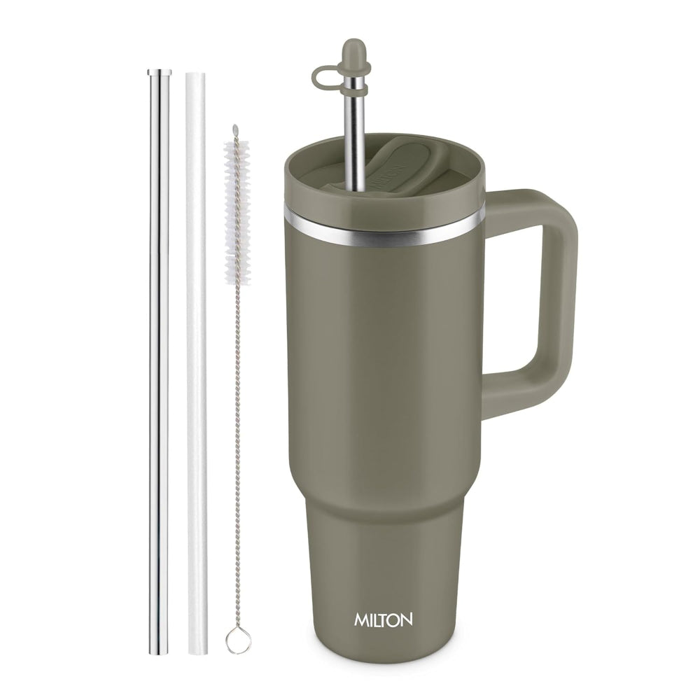 Milton Thermosteel Malmo 1100 ML Tumbler with Handle - 3