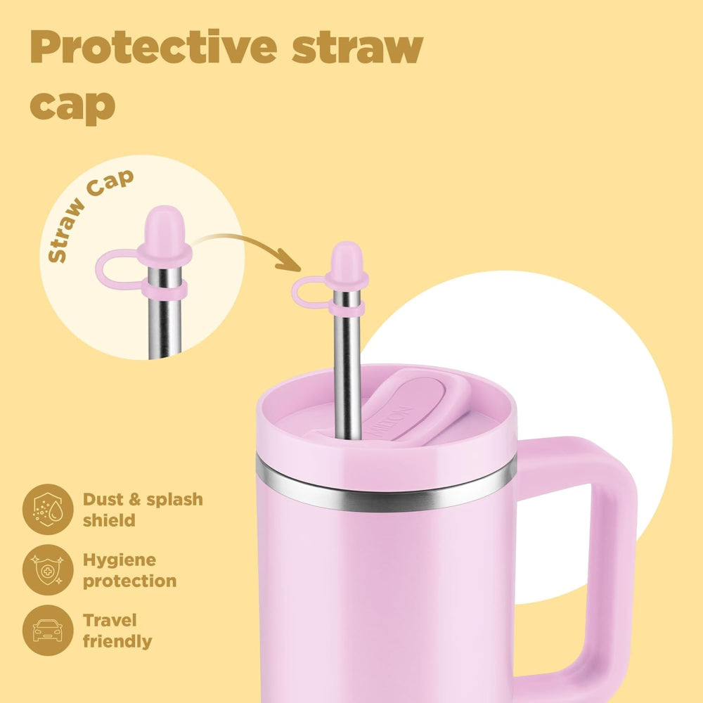 Milton Thermosteel Malmo 1100 ML Tumbler with Handle - 6